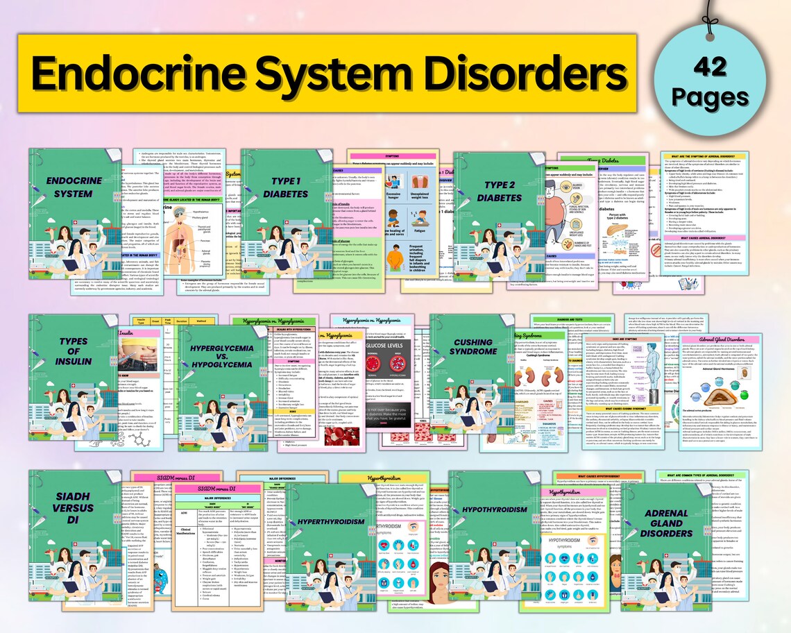 The Ultimate Disorder Bundle 219 Page | Cardiovascular | Mental Health | Urinary | Respiratory | Endocrine | Neurological | Instant Download