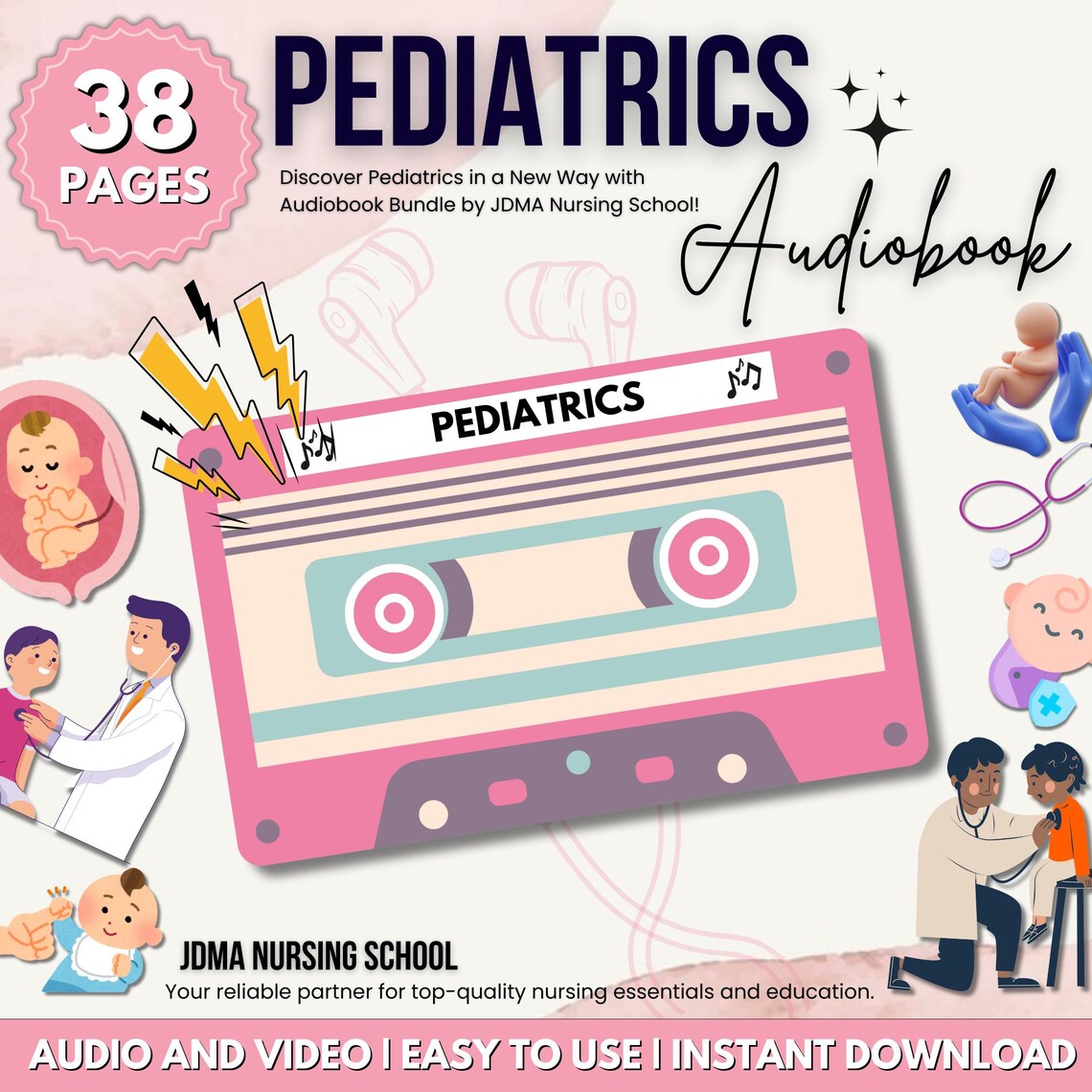 Pediatrics Audiobook – Pediatric Nursing Audiobook (Audiobook)