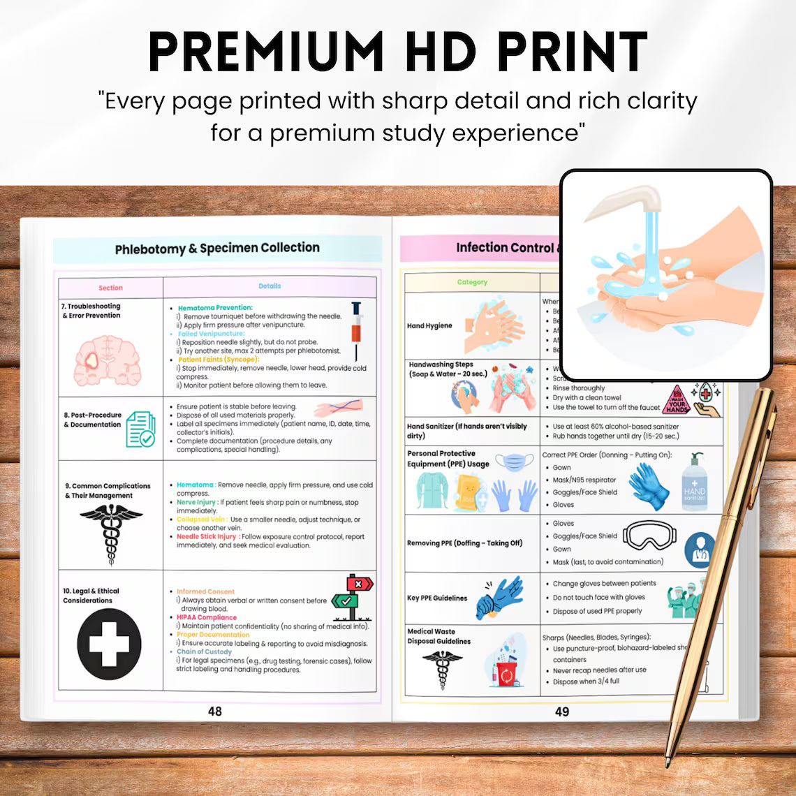 Medical Assistant Book | Notes & Cheat Sheets | Nursing Study Guide | 60+ Page Physical Medical Book