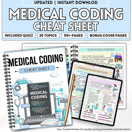 Medical Coding Cheat Sheet – 110+ Page (PDF)