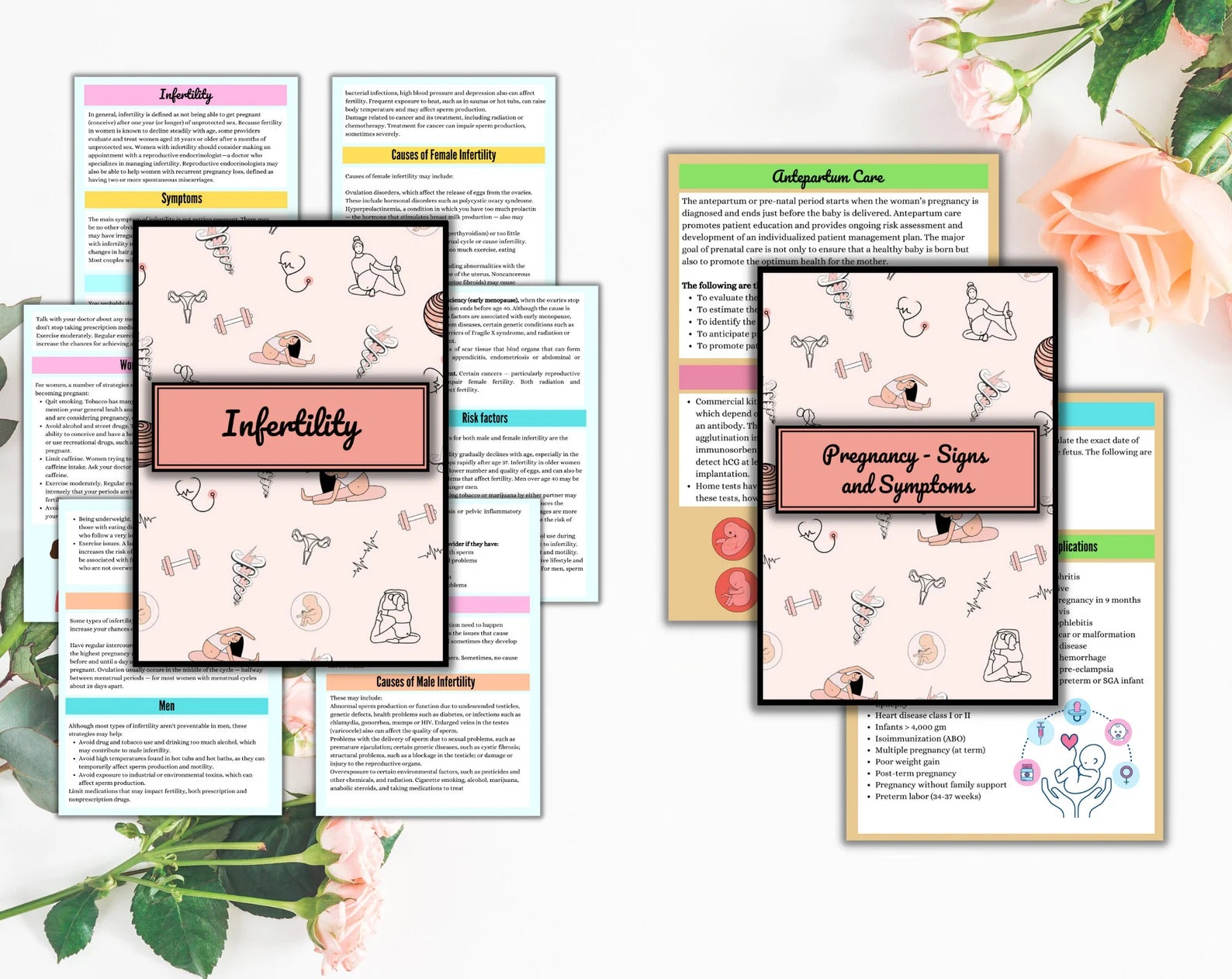 OB Maternity Bundle | Nursing OB | 50 Pages | PDF Digital Download | Maternity Study Guide | Printable Maternity Bundle | Nursing School