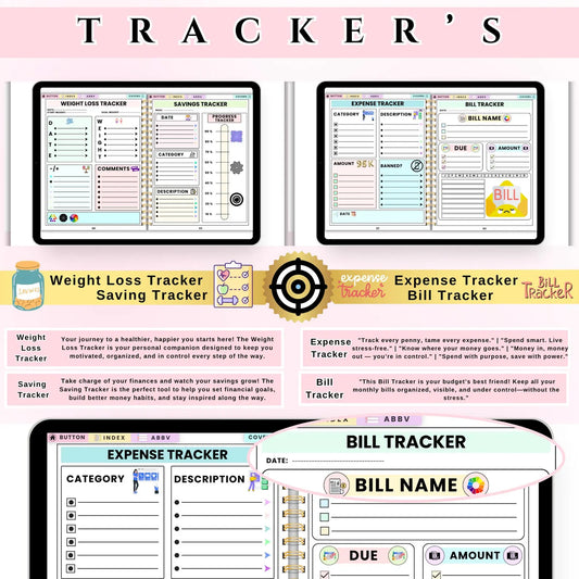 ADHD Brain Dump Planner, 91 Pages, Mind Dump For Focus, Medication Tracker, ADHD Mental Load Tracker, Digital Dump List
