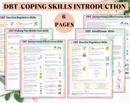 DBT Coping Skill Cards – DBT Cards (Printable PDF)