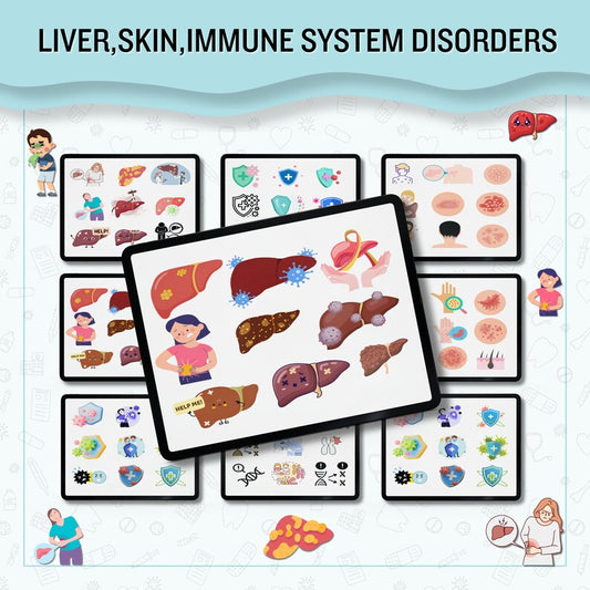 Pathophysiology Stickers 600+ transparent back Ground | Free Digital Papers | Healthcare Sticker | Human Body Sticker | HD PGN file |