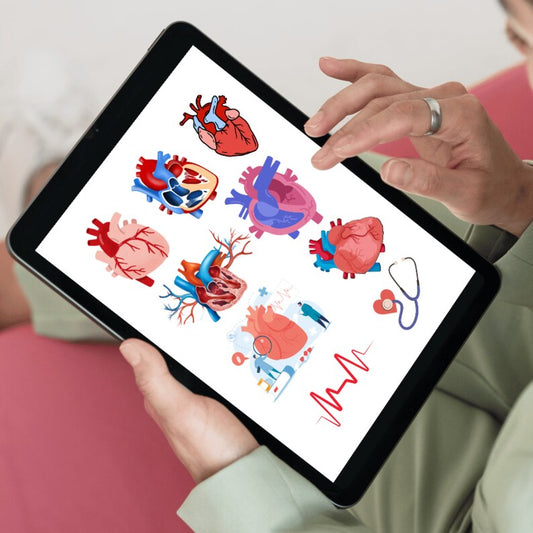 EKG Stickers 320+ transparent back Ground | Pre-cropped | Cardiac | Ekg Rhythms | Electrocardiogram Stickers | Free Digital Paper | HD PGN