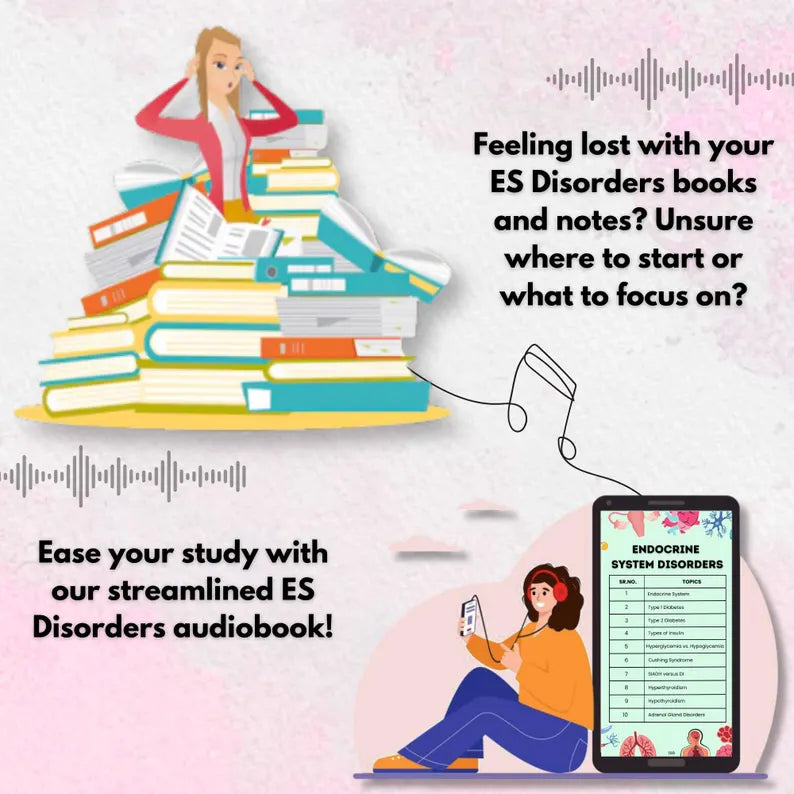 Endocrine Disorders Audiobook Bundle | Endocrinology Study Aid | Nursing School Audiobook | Medical Exam Prep | Patient Care Education