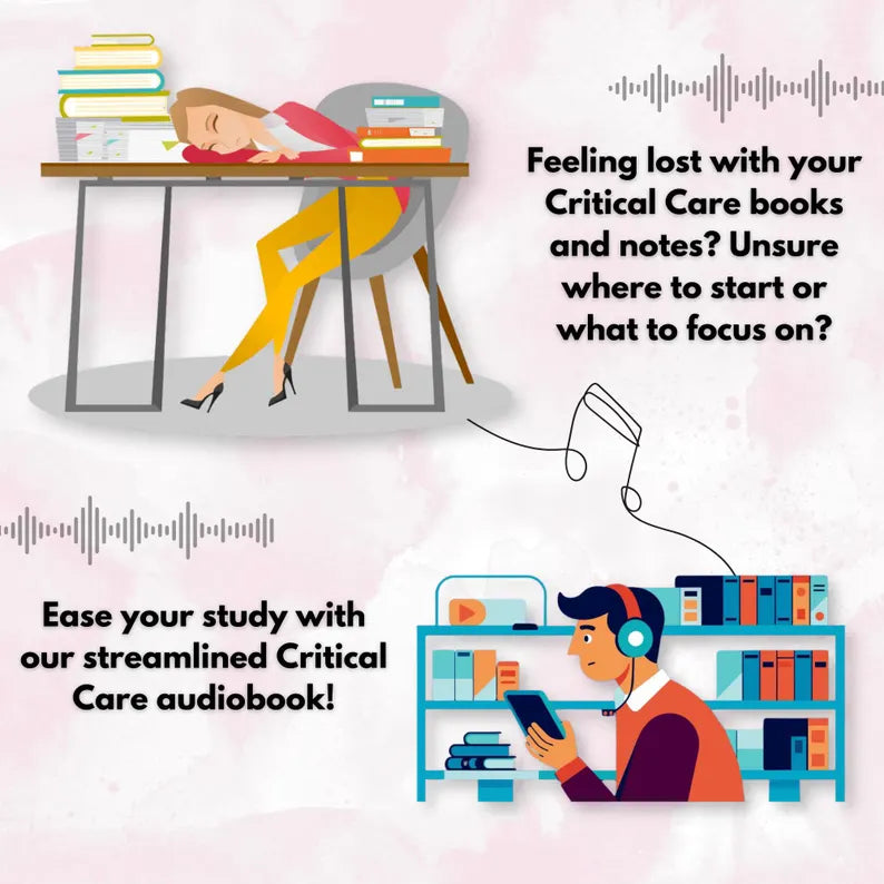 Critical Care Audiobook Bundle | Medical Study | Critical Care Nursing | Critical Care Audio Learning | NCLEX Study | Nursing Audiobook