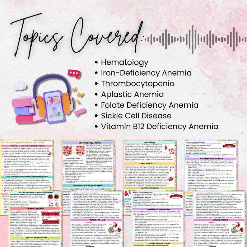 Hematology Disorders Audiobook | Updated 25-26 | Hematology Study Guide | Hematology Exam Prep | Nursing School Audiobook | Blood Physiology