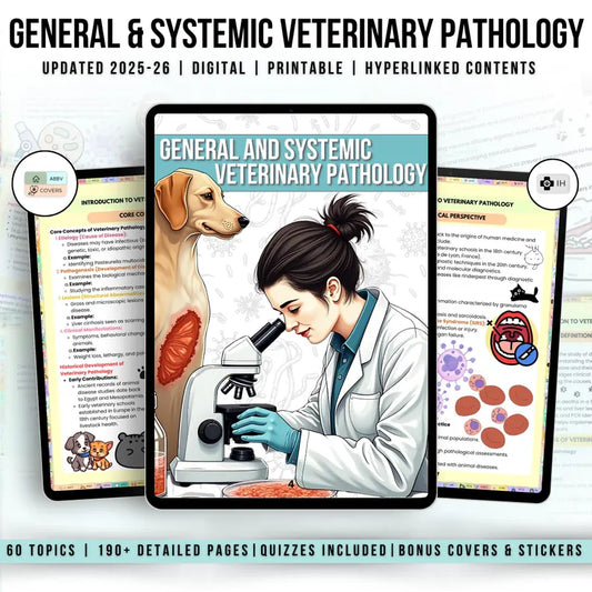 General & Systematic Vet Pathology Notes – Pathology Notes for Students (PDF)