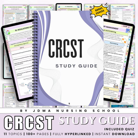 CRCST Study Guide – Sterile Processing Exam Prep
