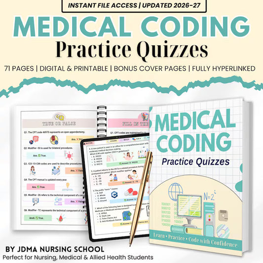 Medical Coding Quiz Bundle – ICD-10 & CPT Practice