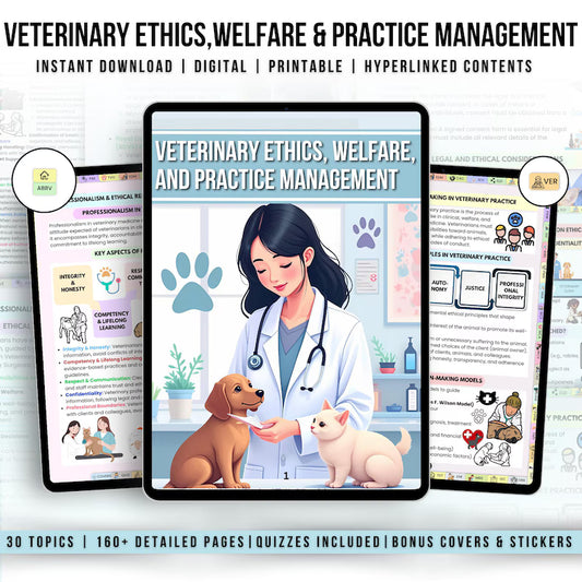 Veterinary Ethics – Welfare & Practice Management Notes (Printable PDF)