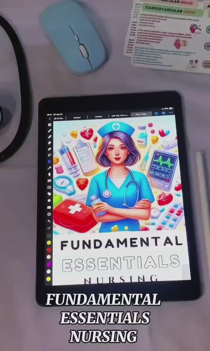 150+ Fundamental Essentials Nursing Bundle, Nursing Study Guide, Included Quiz Bonus Covers, Student Nurse Bundle, Nursing School Printables