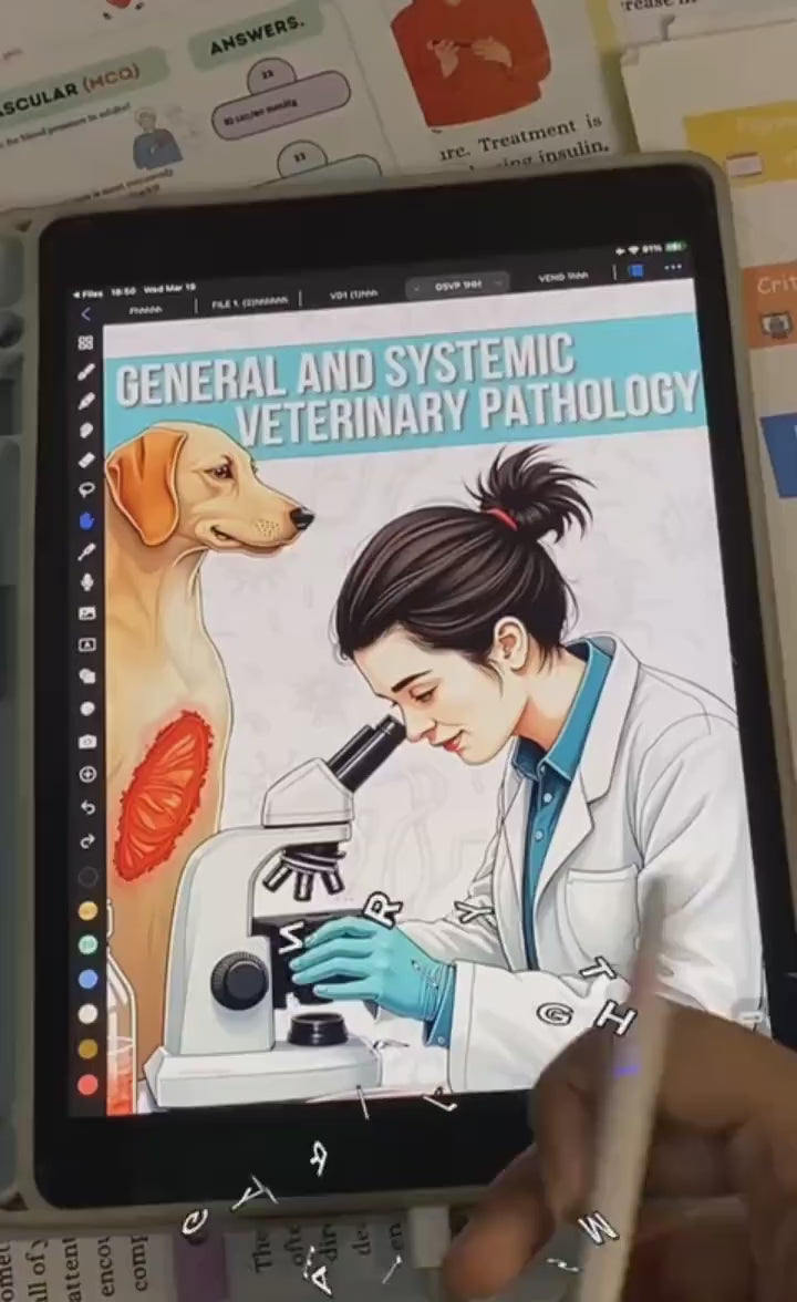 General & Systematic Vet Pathology Notes, Pathology Notes for Students, General Pathology Notes, Animal Pathology, Vet Med Study Guide