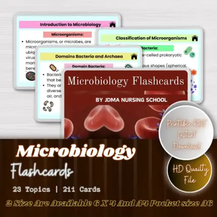 microbiology flashcards for nursing students