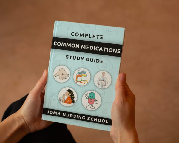 Common Medications Flashcards Fully Hyperlinked | Medication Administration | Nursing Revision | Digital Nurse Bundle | Digital Download