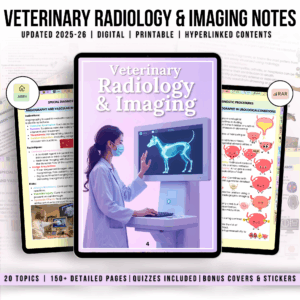 Veterinary Radiology & Imaging Notes Hyperlinked, Radiology Study Guide, Veterinary Education, Veterinary Radiographic Anatomy