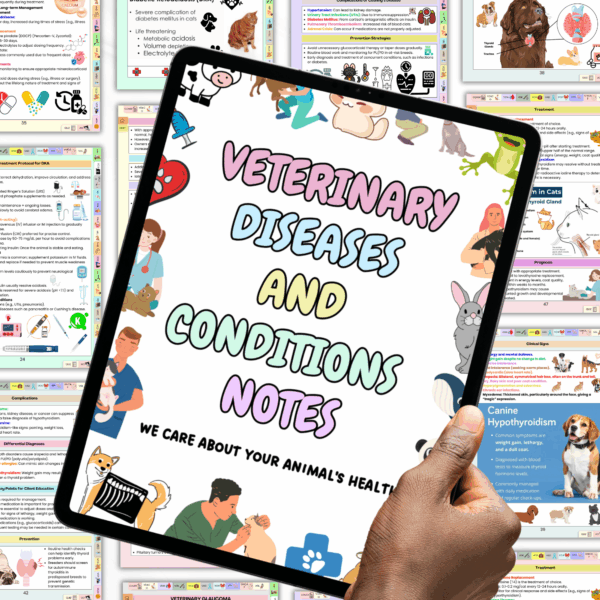 Veterinary Diseases and Conditions Bundle, Updated 2025-26, Animal Disease Study Guide, Veterinary Study, Veterinary Nurse, Vet Medical - Image 11